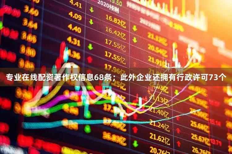 专业在线配资著作权信息68条；此外企业还拥有行政许可73个