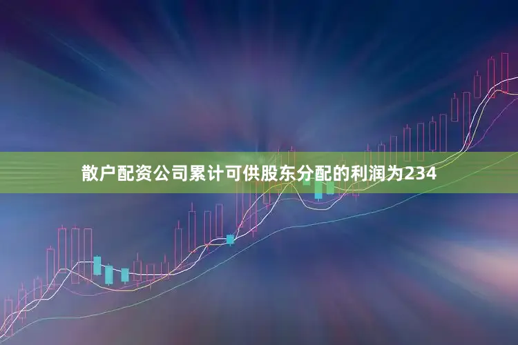 散户配资公司累计可供股东分配的利润为234